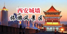 美女草逼免费中国陕西-西安城墙旅游风景区